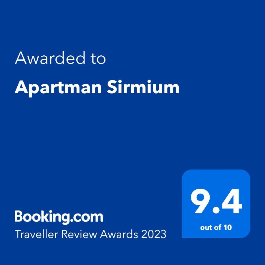 Apartmani Sirmium Sremska Mitrovica Exteriér fotografie
